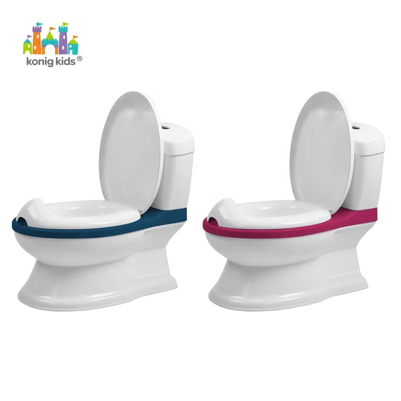 

New 2020 Konig Kids Multicolor Potty Training Seat Toilet For Babies Eco-Friendly Baby Potty Chair, Blue/pink