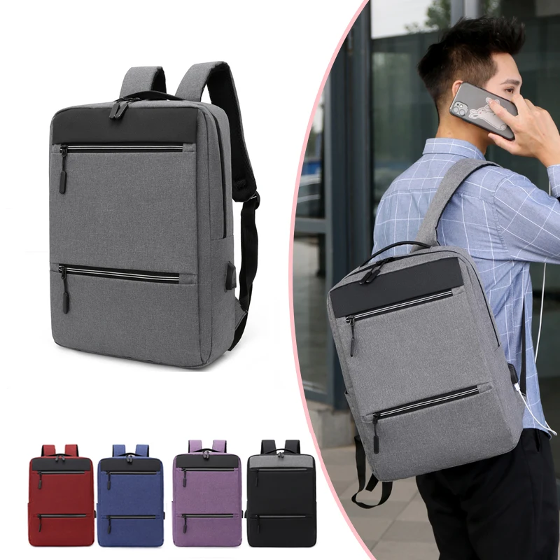 

Custom Durable Business Travel School Bag Woman 15.6 Inch USB Charging Student Laptop Backpack Rucksack, Customized colors