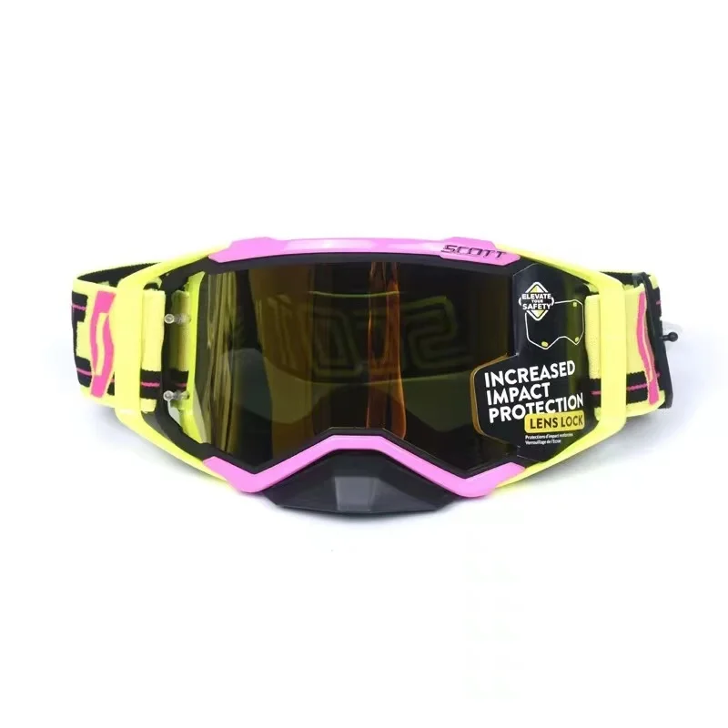 

Dust proof Adult Motorcycle Motocross Goggles Racing Goggles Dirt Bike Goggle Glasses, Color