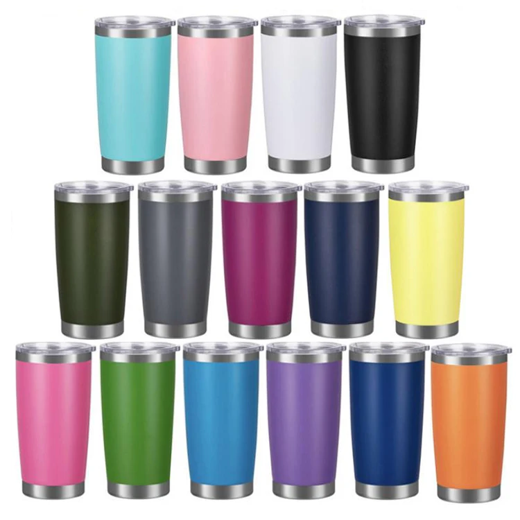 

Tumbler Travel Cup with Lid Coffee Tumbler Double Wall Vacuum Insulated Stainless Steel BPA Free Travel  Travel Mugs Outdoor