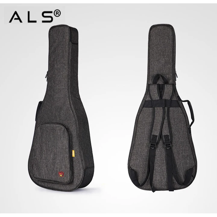 民谣吉他袋厚垫防水吉他盒吉他背包多袋吉他袋 - buy guiar case,padd
