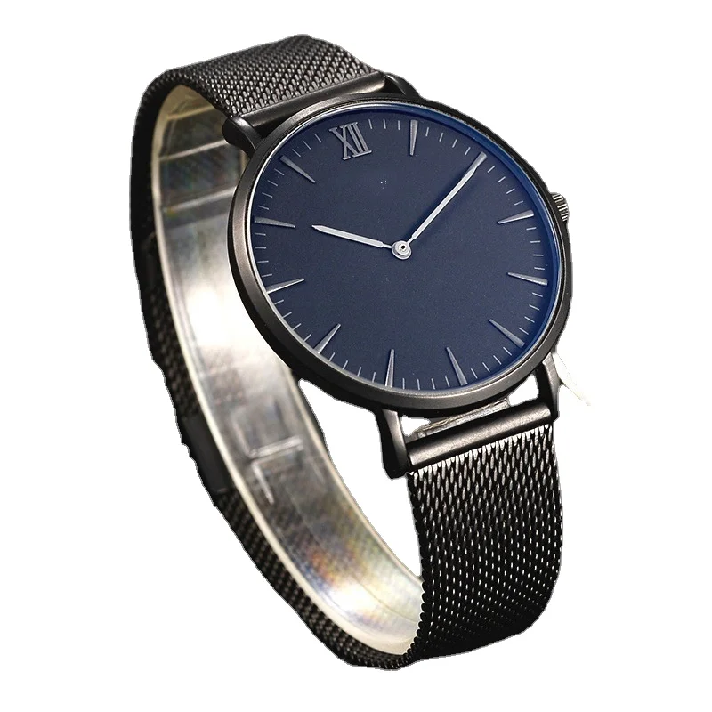 

Luxury watches men women top brand simple quartz analog dress watch metal band clock brand your own watch