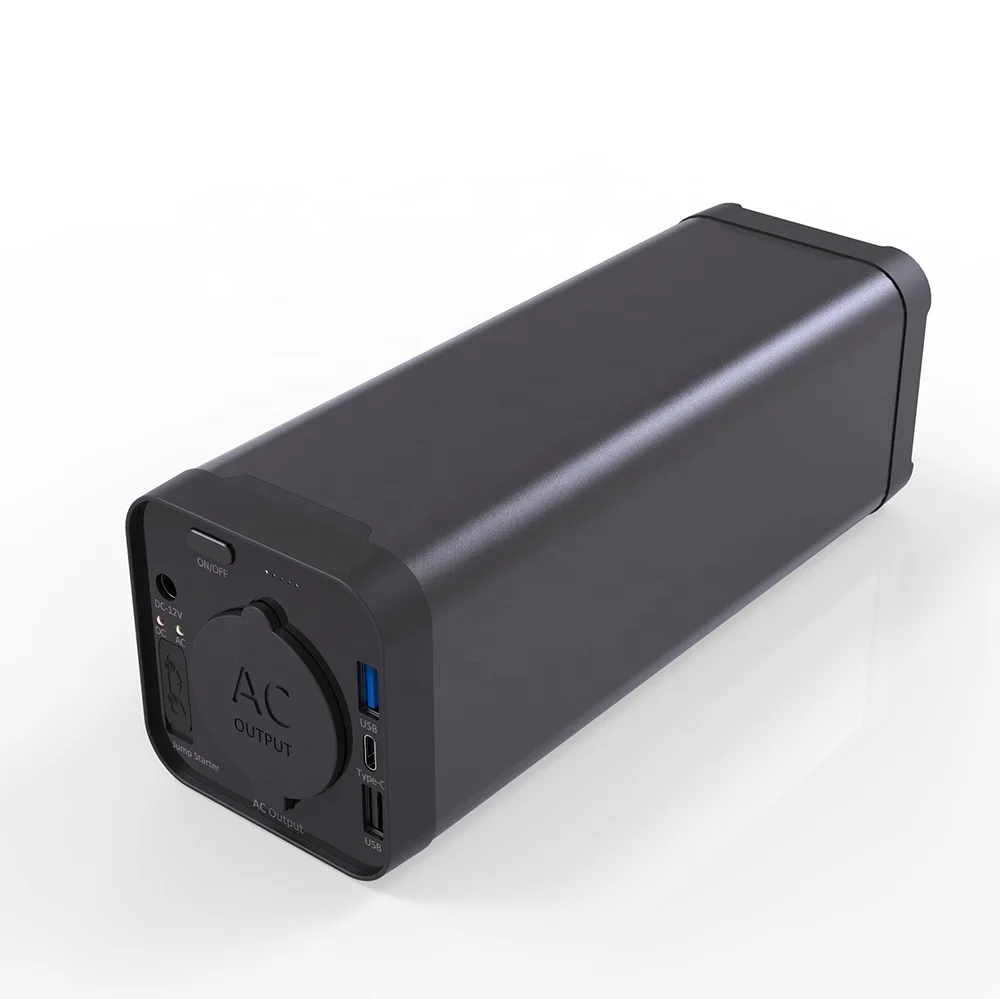 

65W PD 220v 50hz ac outlet portable 150w delong power bank 40000mAh