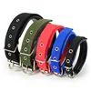 Adjustable size nylon foam collar for large medium and small pets