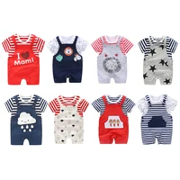 

Newborns Baby Clothes Short Sleeve Summer Fashion neonatal clothing Set