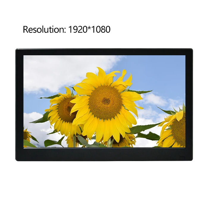 

Plastic case monitor 11.6 inch desktop computer 11.6 inch portable led tv, Black