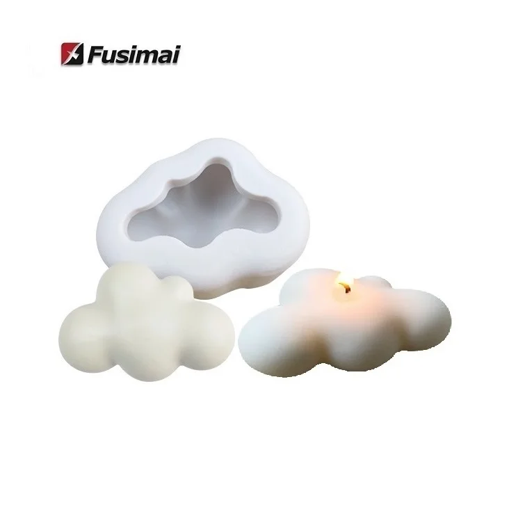 

Fusimai 3D Cloud Bubble Candle Mould Magic Clouds Silicone Candle Molds