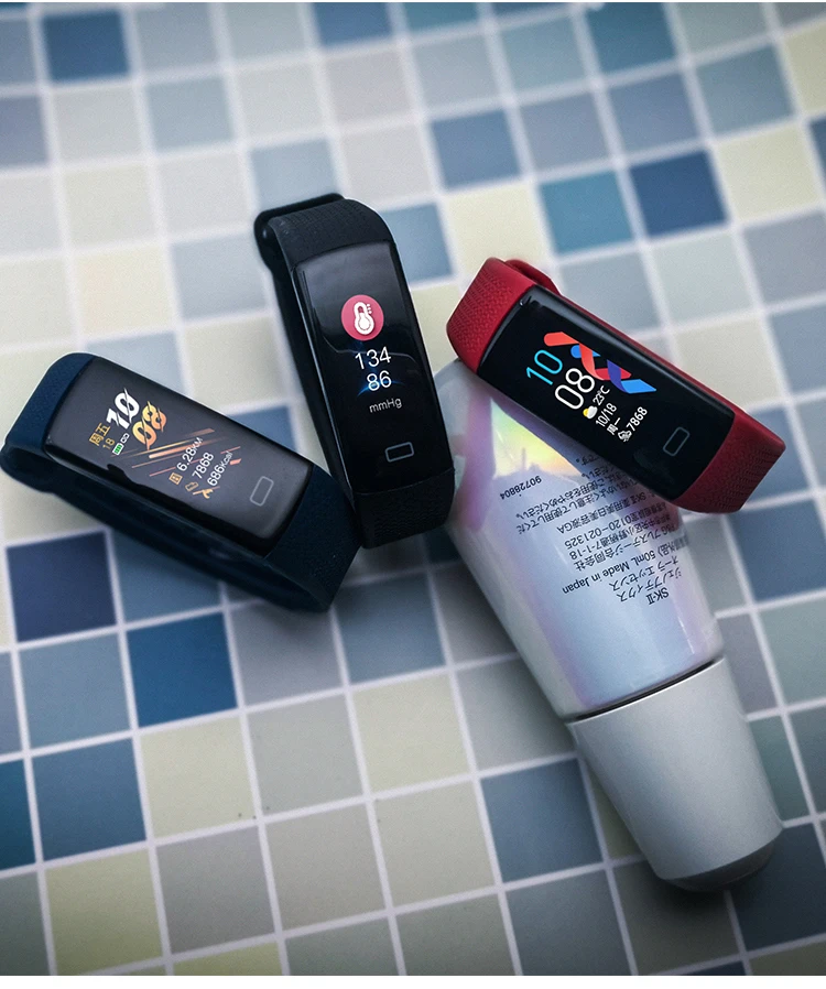 Shopify Hot Sale Smart Band Fitness Tracker Waterproof Body Temperature