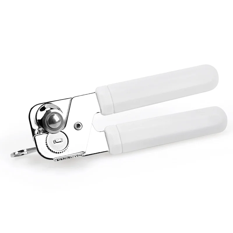 

Amazon hot selling high-quality multifunctional white manual can opener for home kitchen, Custom color