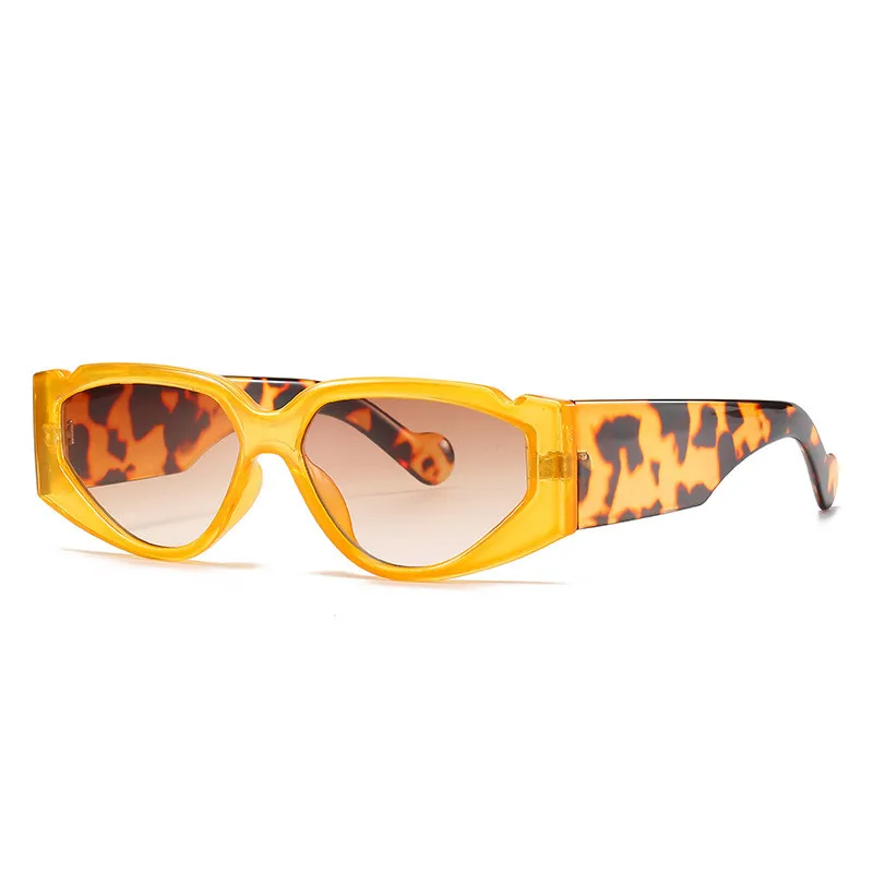 

Leopard Orange Beach Sun Glasses Womens Fashionable Wholesale Sunglasses