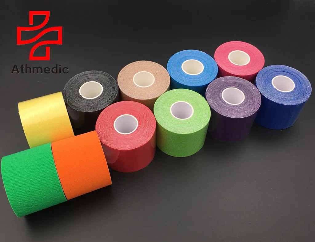 

2021 Athmedic MUSCLE Kinesiology Taping Method kinesiology taping work brand kinesiology tape