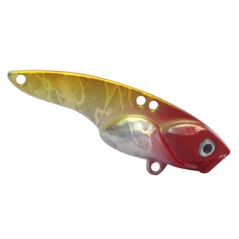 

Factory Directly Sell Sinking Metal VIB Blade Fishing Lure VIB Sequins Lure Crankbait Vibration Hard Bait Fishing Tackle, 5 color