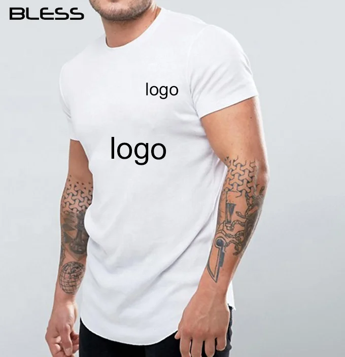 

High Quality 95%Cotton 5%Elastane T Shirt Bodybuilding T Shirts For Men, Customized colors