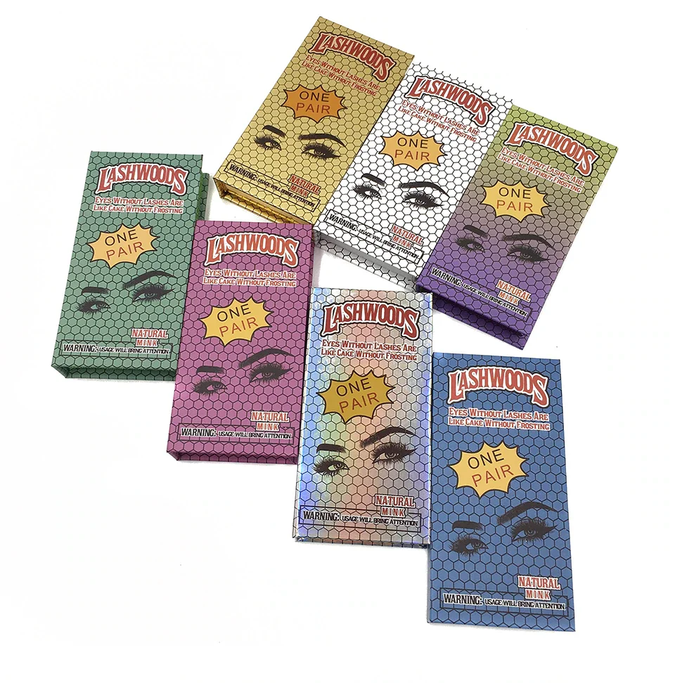 

3d mink lases eyelash vendor customized boxes lashwood lashes3d wholesal mink lashbox packaging with logo