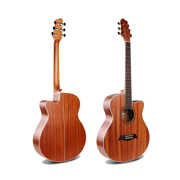 

High quality cheap price 6 steel string acoustic guitar from Chinese supplier, Vintage