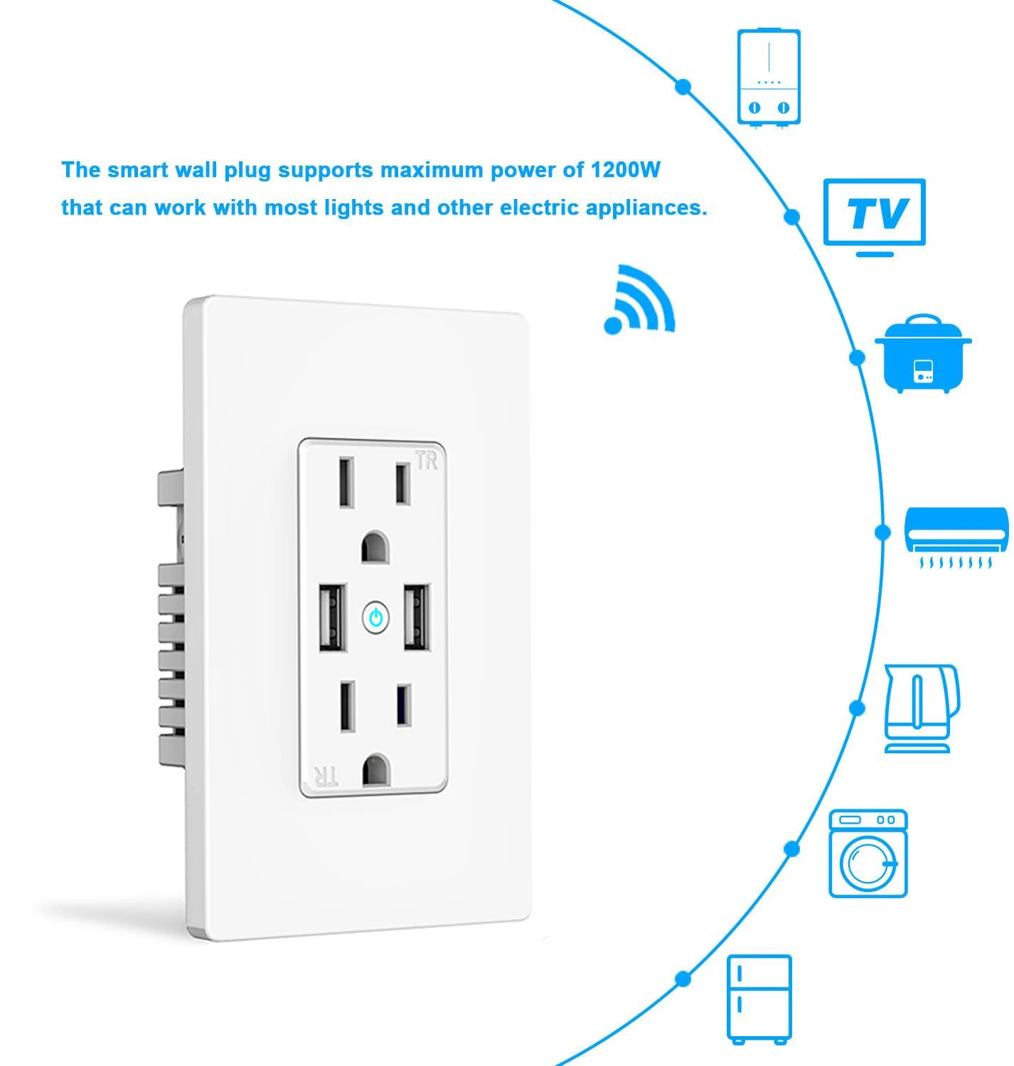 wifi wall socket
