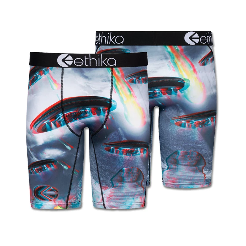 

Canton Hint Ethika End Of The World 3D New Arrival Ethicka Men Boxers Briefs Designer Ethika The Staple Print Eithka Underwear