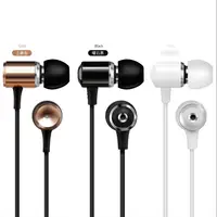 

High quality in-ear wire wired earphone headset for mobile phone/computer