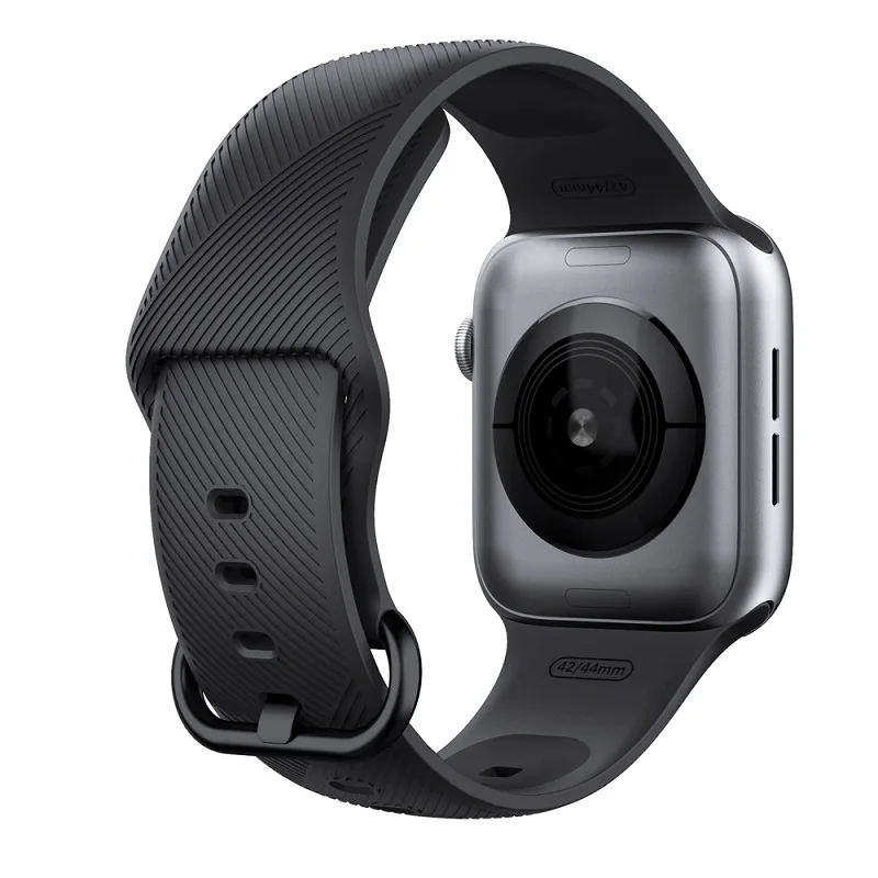 RTS factory price Bands liquid silicone Watch Strap soft silicon rubber straps watches band for Apple