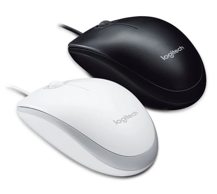 

Logitech M100 Wired USB Mouse Dark Black Classical optical 1000 DPI 125Hz report rate mouse in good shape Wired mouse