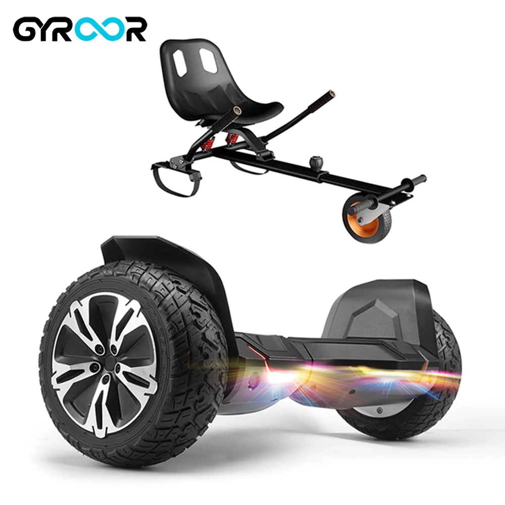 

2021 GYROOR Hoverseat Hoverkart for 2 Wheel Hoverboard Seat Hoverkart smart go Kart