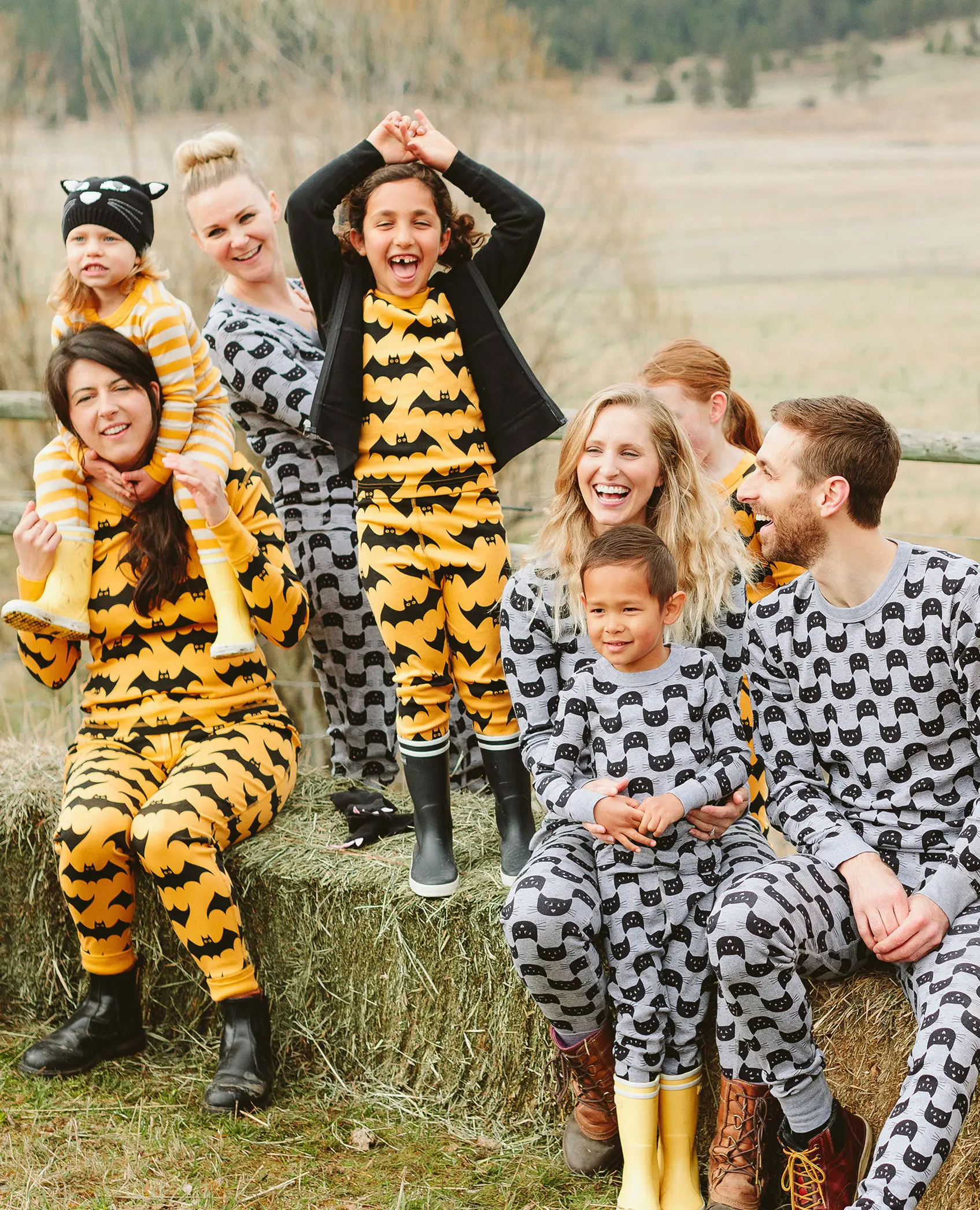 

Dad Latest Wholesale Western Fashion Family Wear Printed Christmas Pajamas