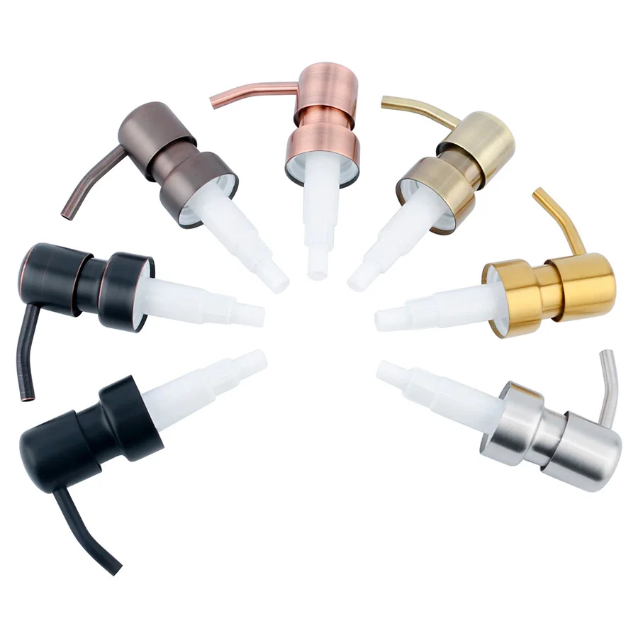 OEM Empty Gold Shampoo Custom Pump Dispenser Bottle Color Set Glass Square Pump Soap for Pump Bottle Dispenser Bathroom