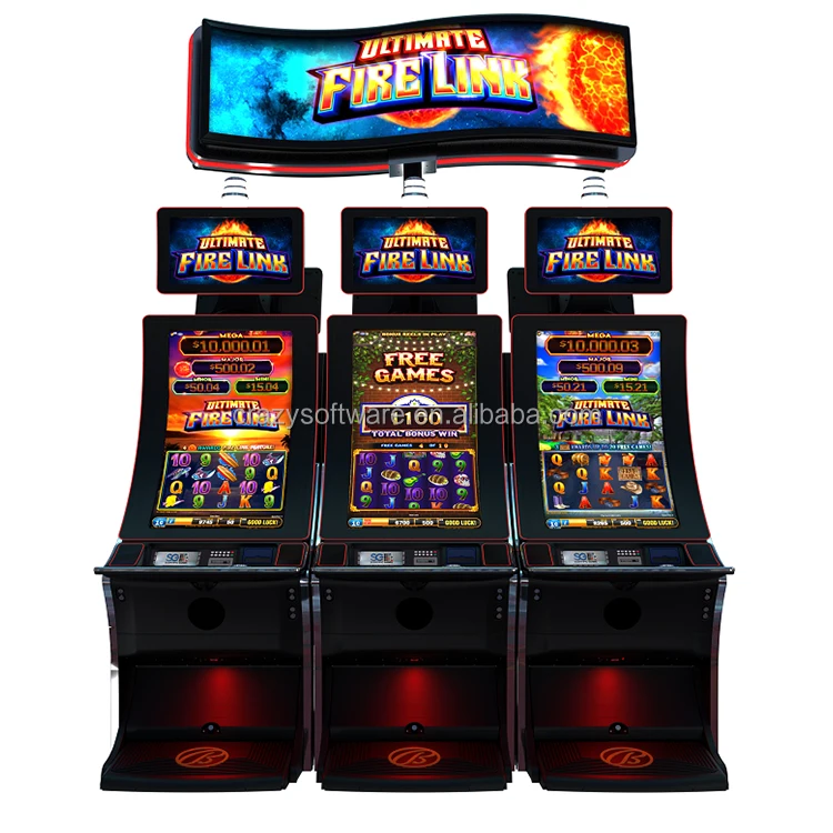 

Hot Selling 43" Vertical Screen 8 in 1 Ultimate Fire Link Casino Slot Machines