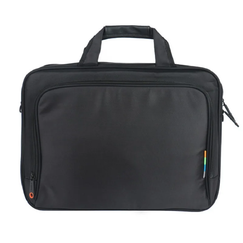 

Export Custom with logo laptop bag black zipper nylon for huawei dell apple notebook bags handle 14inch15