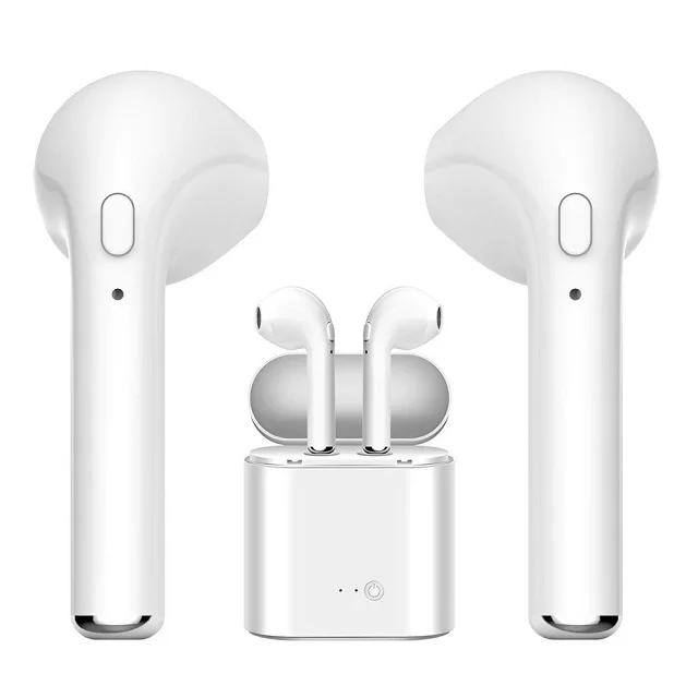 True wireless waterproof earbuds TWS i7s i7 bluetooth earphones for mobile iphone stereo bass Bluetooth headphone