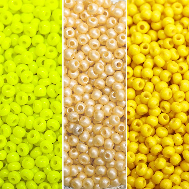 

450g/Pack Size  Opaque Glass Seed Beads Mixed Solid Colors Spacer Glass Rice Beads for Fashion DIY Handmade Bracelet, The color options