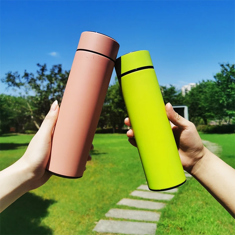 

Wholesale Insulated thermal Water Bottle Coffee Cup Double Walled Stainless Steel, Black, white