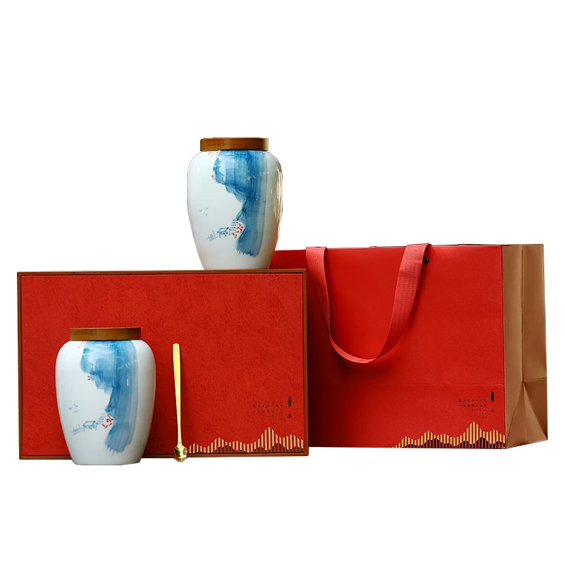 Custom Mug Candy Whiskey Decorative Package Gift Box Custom White Ceramic Christmas Mugs Candle Jar Urn Within Gift Wood Box