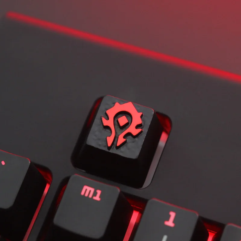 

Quality keystone metal special design Gaming mechanical switch keyboard keycaps for cherry mx