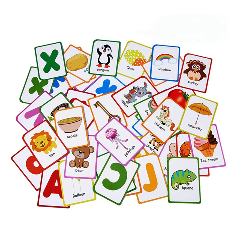 

Educational Card Toys English Learning Card Erasable Flash Card For Baby, Custom color accepted