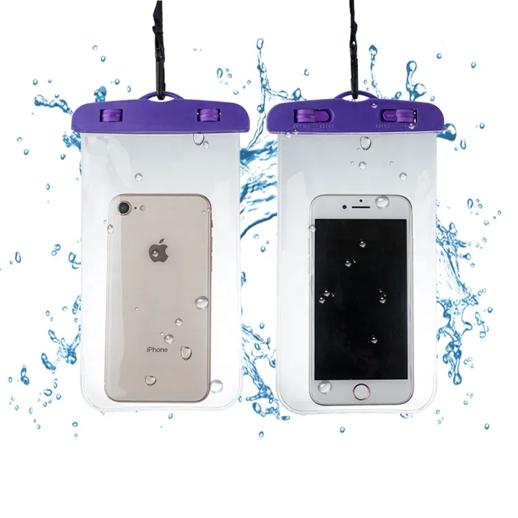 

Hot Sale Universal Water Proof PVC Clear Mobile Phone Cases waterproof bags for all series smart phone