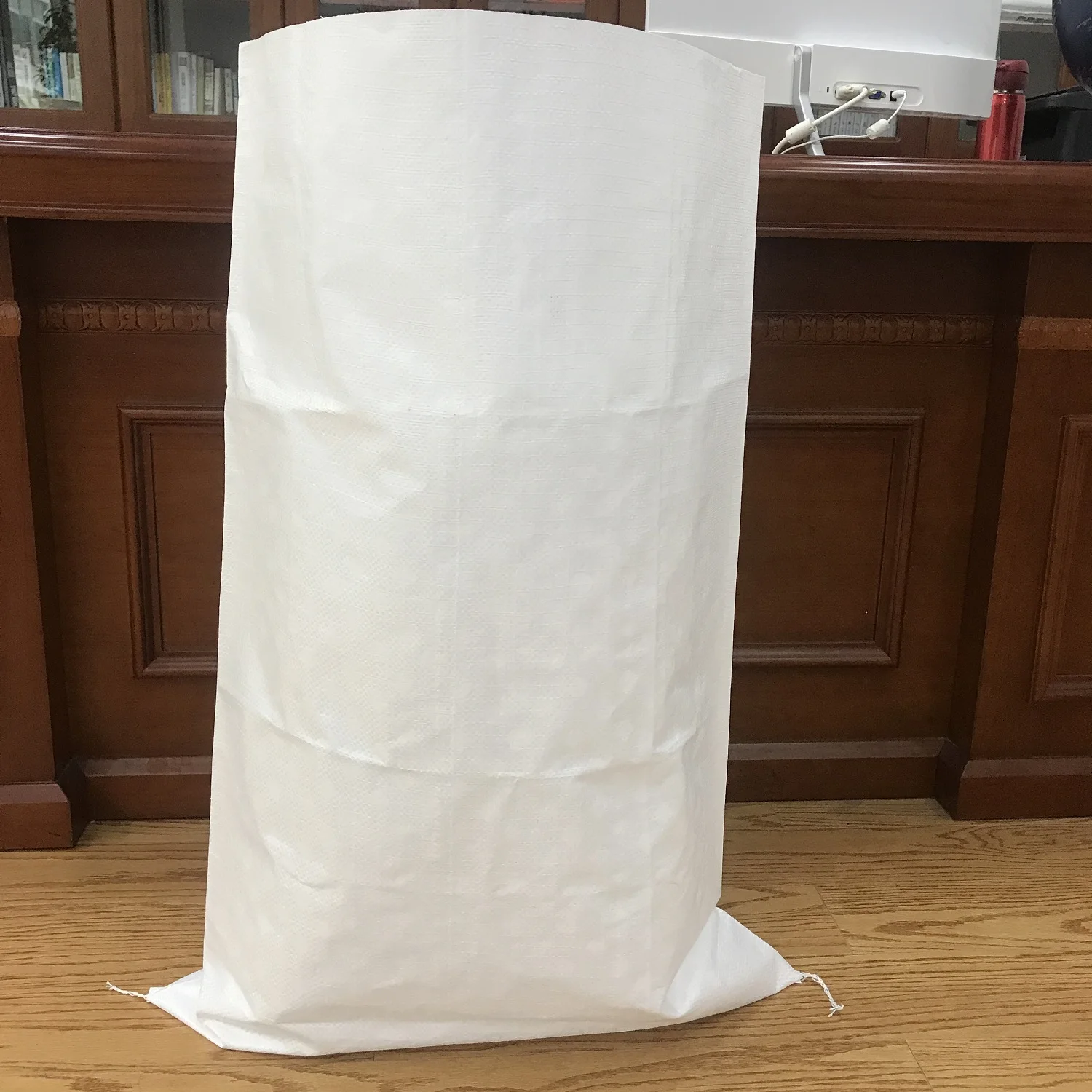 
bolsa de arroz diamond anti-slip print back side pp bag rice sack 50 kg 