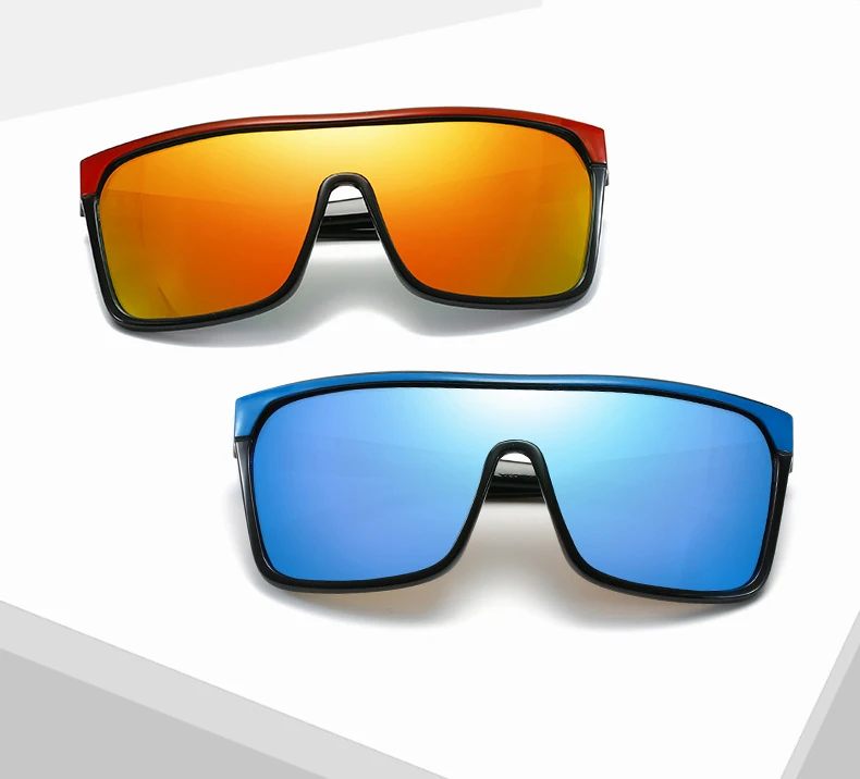 

Plastic Material Completed Frame Sunglasses Man Sport Sunglasses