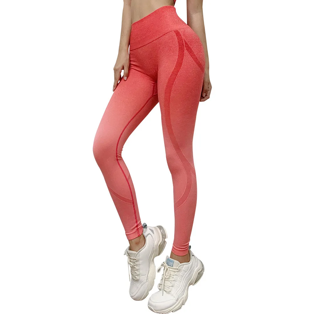 

Hot Selling Women's Yoga Pants Slimming Gym Fitness Workout High Waisted Scrunch Tights Booty Lift Leggings