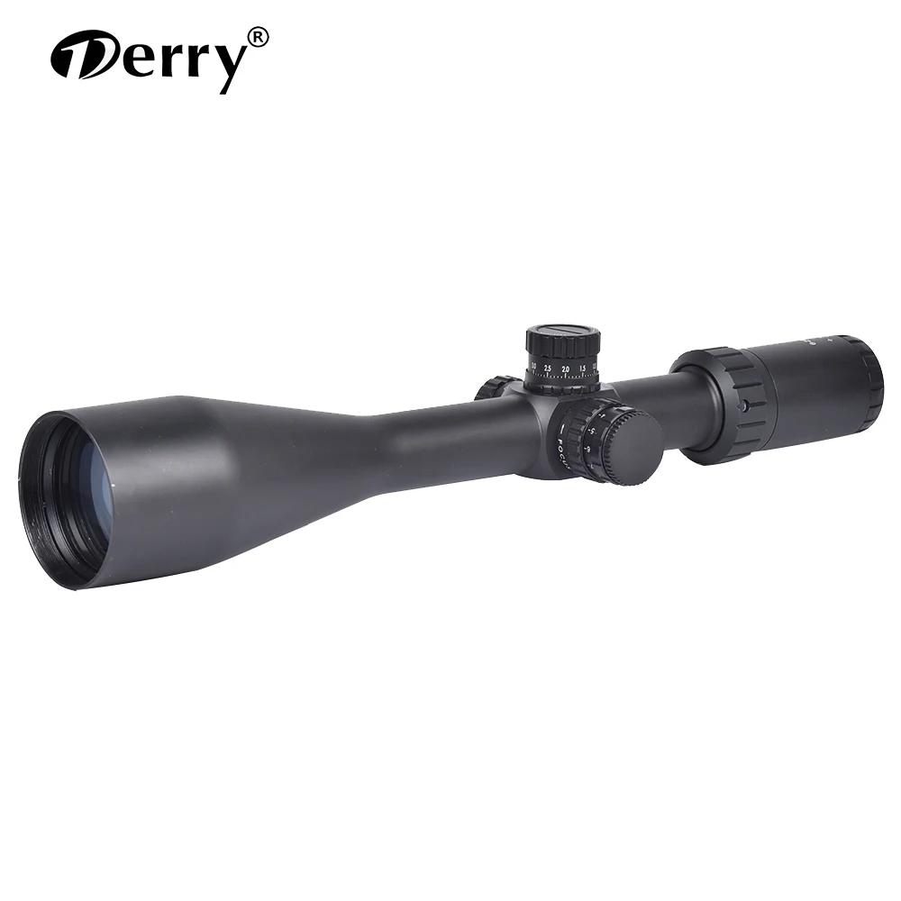 

Derry 6-24x50 SFIR scope Glass Etched Reticle Side Parallax Turret Lock sniper tactical riflescopes