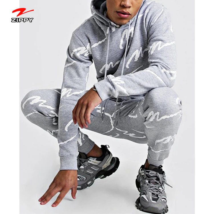 

2021 New mens track suits ropa deportiva hooded suit pockets men joggers suits set, Custom color