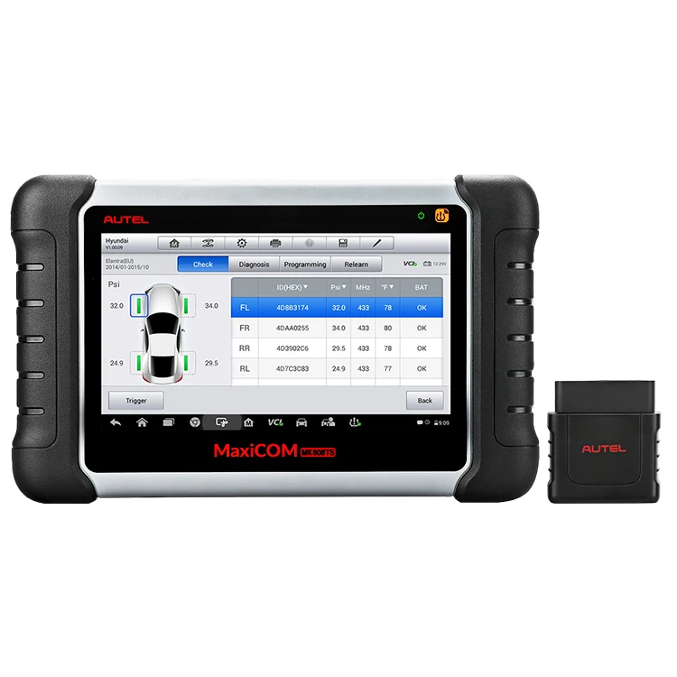 

Autel MaxiCOM MK808TS Tire Pressure Monitor System TPMS Sensor Multi Vehicle Diagnostic Tool