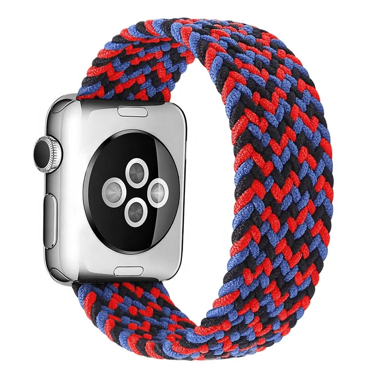 

Nylon fashion watch belt fit for apple luxury apple watch band high quality watch strap apple, As picture