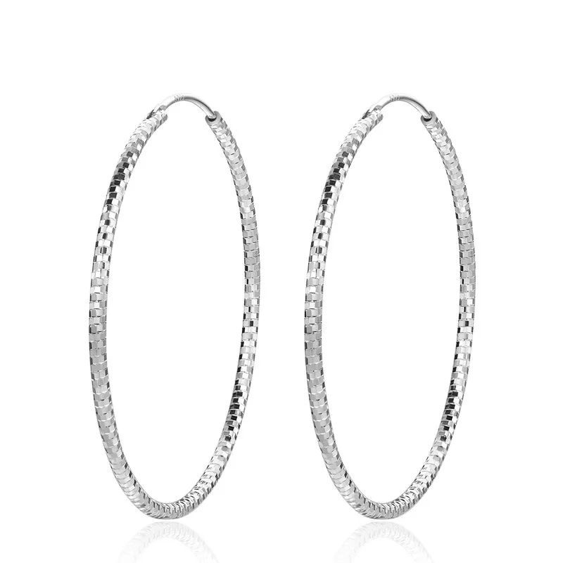 

fashion earrings trend 2021 gold hoop earrings ear cuff S925 Silver earrings
