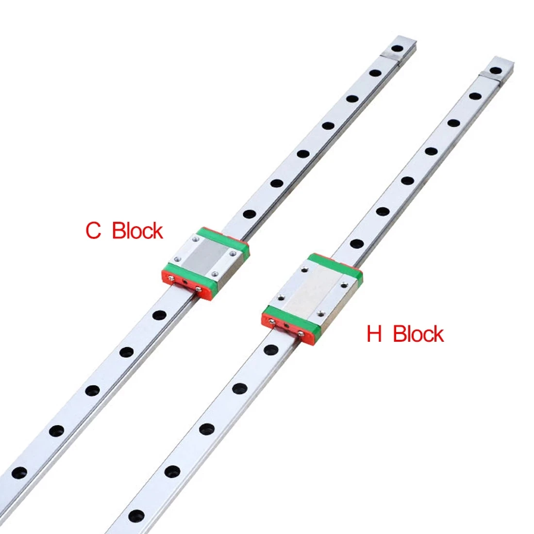 

High Precision P Grade MGN12 MGN9 300 400 500 600mm 1pc Linear Guide and 1pc MGN12H Block 440C SUS Stainless Steel