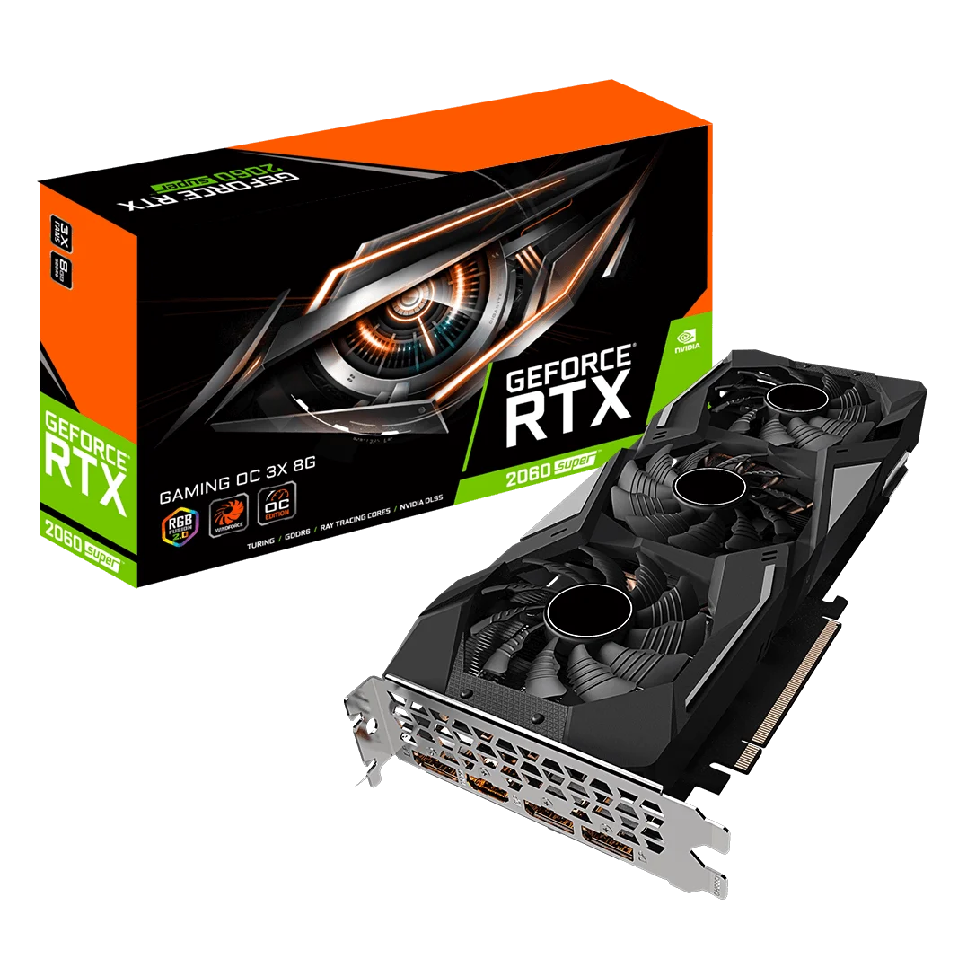 

S19j pro 2060s RTX 2060 SUPER GAMING OC 3X 8G gaming graphics card oc GPU Desktop gamer graphics card