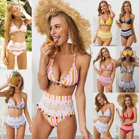 

Hot Style Swimsuit Women Sexy Bikini,Mesh Breathable Women Sexy Bikini,Fashion Tassel Ball Women Swimsuit