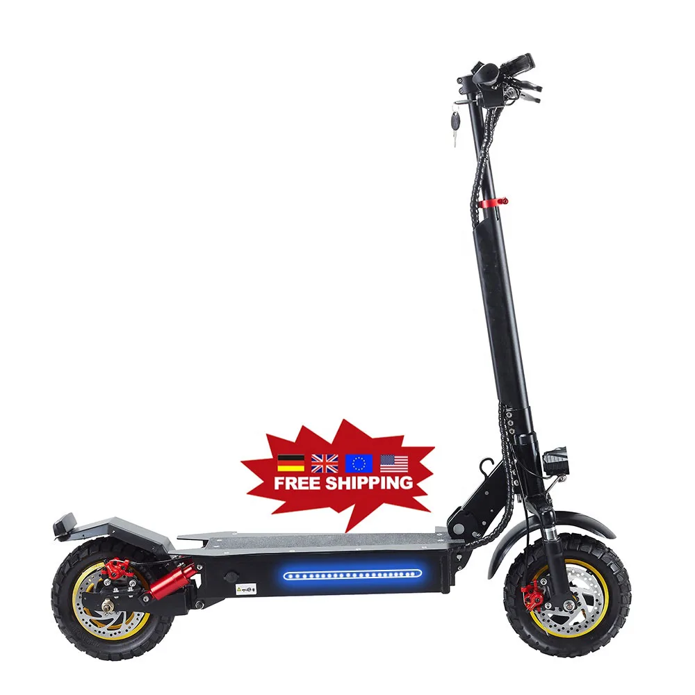 

China cheap fast powerful fordable off road two wheel 10inch 48v 1000w scooter