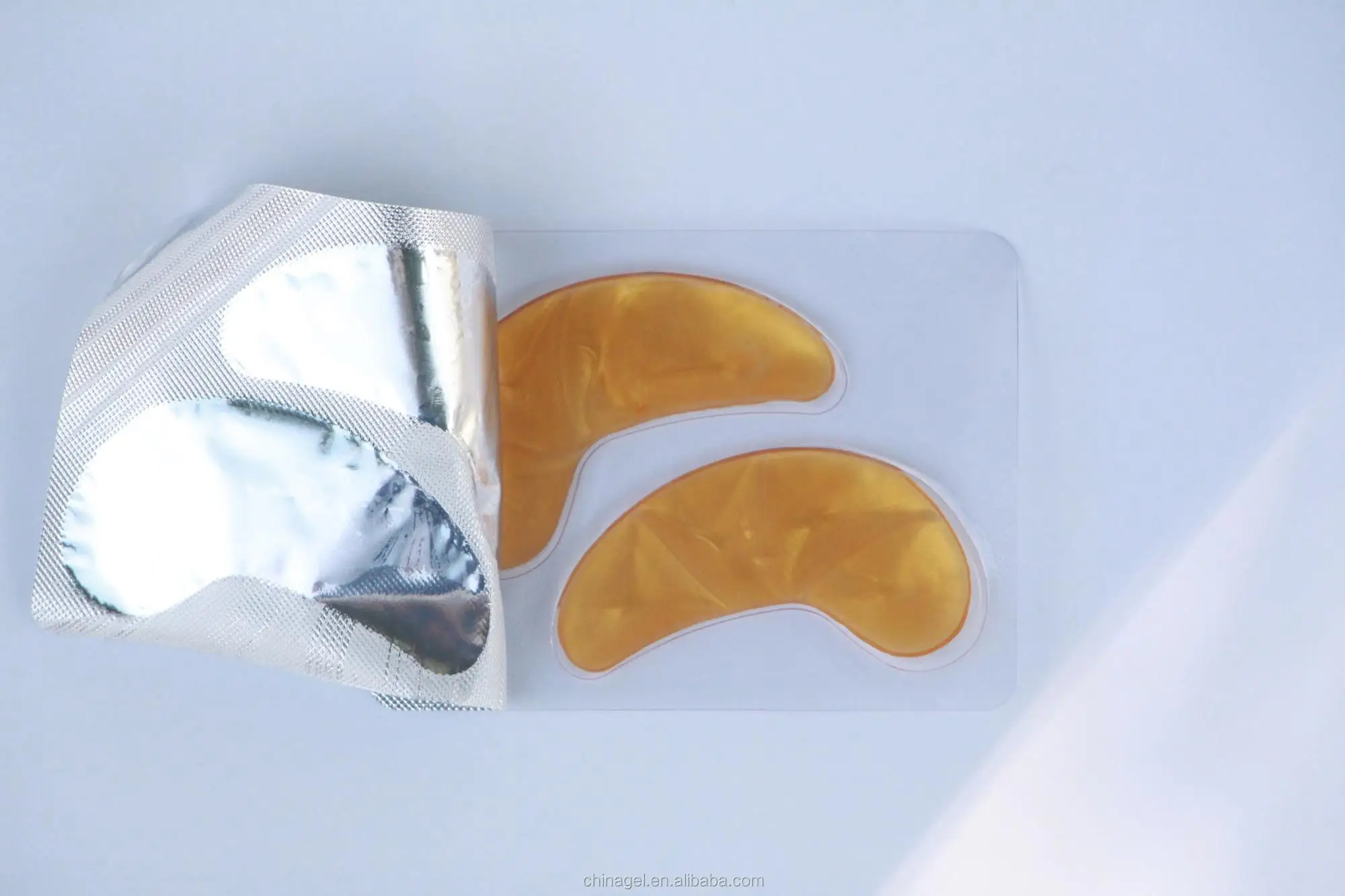 
GMP & ISO certificate factory 24k nano Gold collagen crystal eye mask 