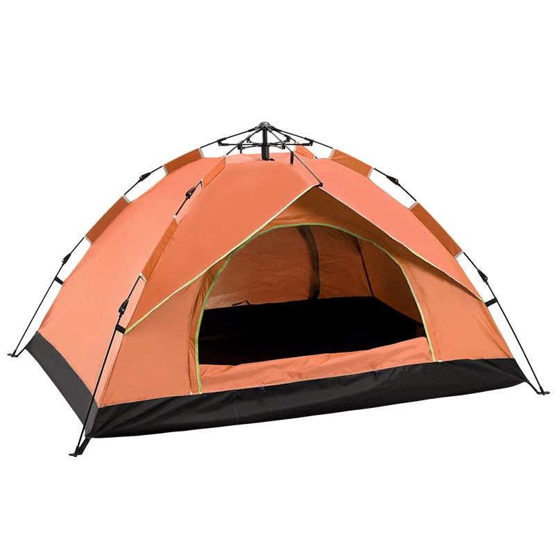 

Wholesale Outdoor Dome Pop Up Folding Tarpaulin Tent Camping 2 Person Equipment No Need To Build Tents, Picture display